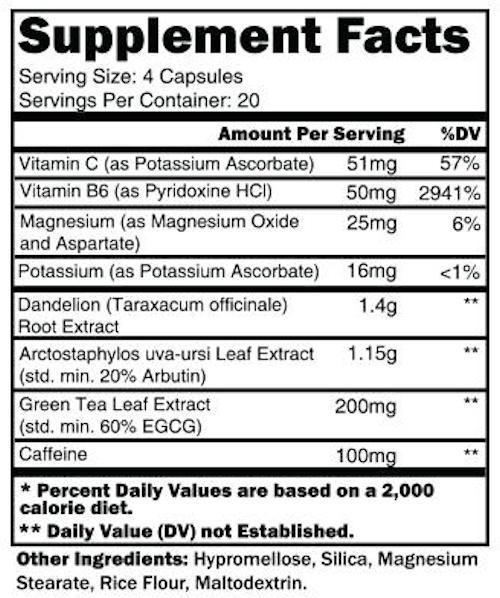 CTD Sports Diuretic Extreme 80 caps|Diuretics|Bodyandfitness.com