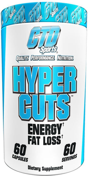 CTD Sports Hypercuts 60 caps.|fat|Bodyandfitness.com