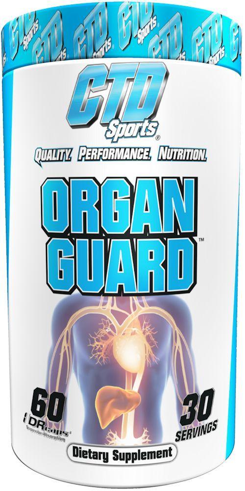 CTD Sports Organ Guard 60 caps.|Liver Support|Bodyandfitness.com