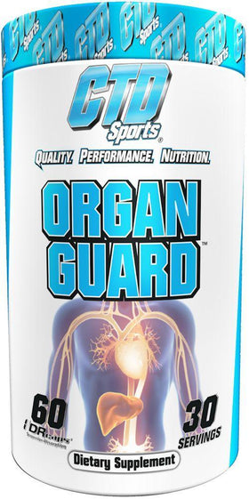 CTD Sports Organ Guard 60 caps.|Liver Support|Bodyandfitness.com