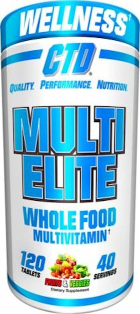CTD Sports Multi-Elite Multivitamin 120 tabs|Multi Vitamin|Bodyandfitness.com