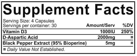 Repp Sports DAA Testosterone Support 120 ct||Bodyandfitness.com