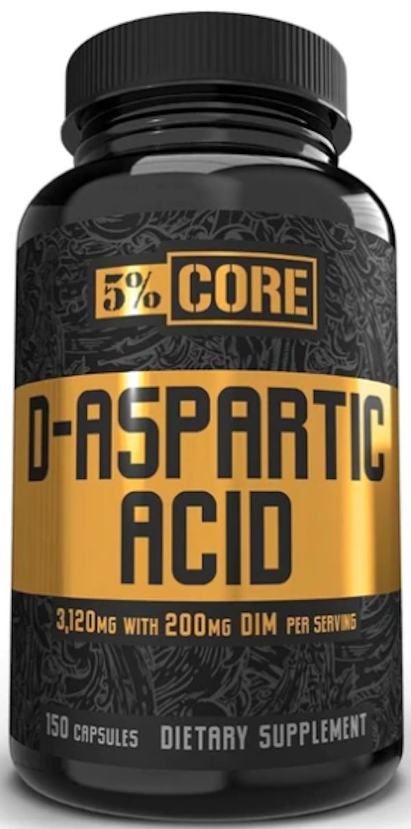 5% Core D-Aspartic Acid DIM