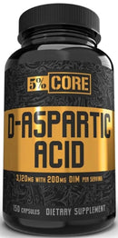 5% Core D-Aspartic Acid w/ DIM 150 Capsules|D-Aspartic Acid|Bodyandfitness.com