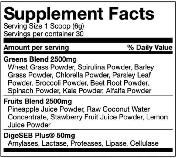 Primeval Labs Day2Day Fruits & Greens|Greens - Superfoods|Bodyandfitness.com