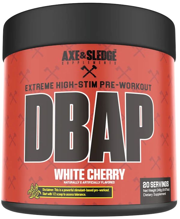 Axe & Sledge DBAP High Stim Preworkout muscle