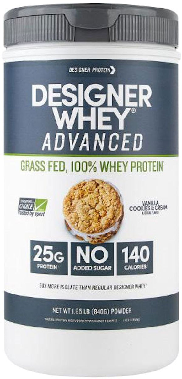Designed Protein Grass Fed Whey 22 servings|Protein|Bodyandfitness.com