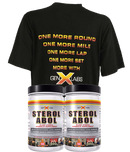 GenXLabs SterolABOL double pak With Free T-Shirt|Test Booster|Bodyandfitness.com
