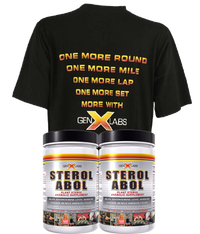 GenXLabs SterolABOL double pak With Free T-Shirt