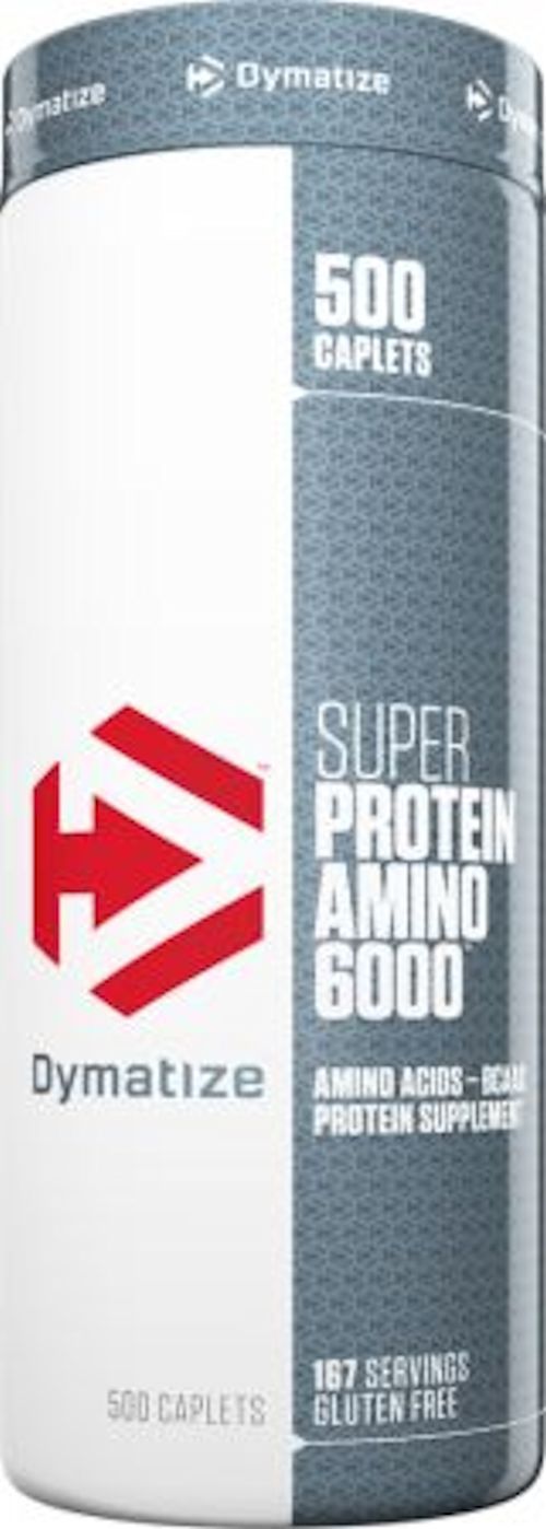 Dymatize Super Protein Amino 6000 500 Caplets|Amino Acids|Bodyandfitness.com