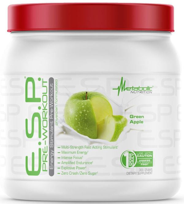 Metabolic Nutrition E.S.P Pre-Workout apple