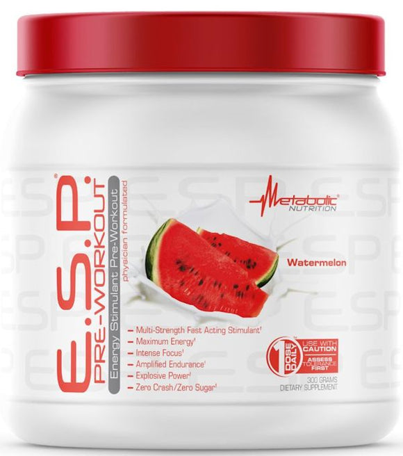 Metabolic Nutrition E.S.P Pre-Workout|Pre Workout|Bodyandfitness.com