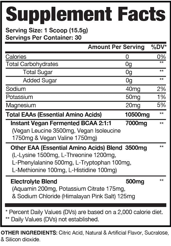 AP Sports Regimen EAA Plus Hydro fact