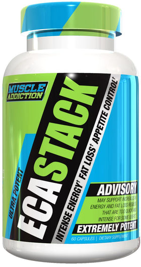 Muscle Addiction ECA Stack Fat Burner 60 caps|Fat Burner|Bodyandfitness.com
