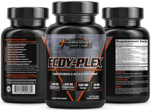 Competitive Edge Labs Ecdy Plex 120 Capsules|Muscle Builders|Bodyandfitness.com