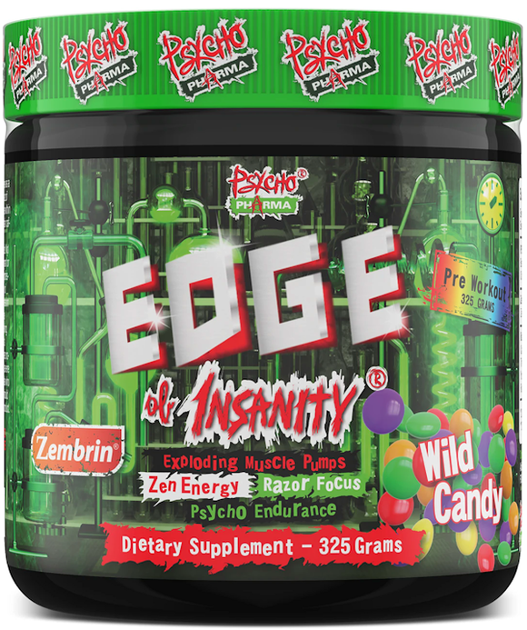 Psycho Pharma Edge of Insanity|Pre-Workout|Bodyandfitness.com