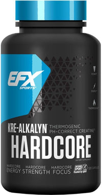 EFX Sports Kre-Alkalyn Hardcore 120 caps.