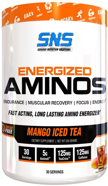 Serious Nutrition Solutions SNS Energized Aminos|BCAA|Bodyandfitness.com