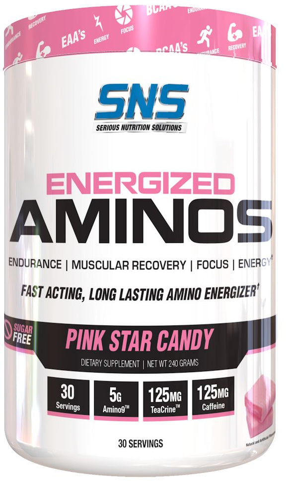 Serious Nutrition Solutions SNS Energized Aminos|BCAA|Bodyandfitness.com