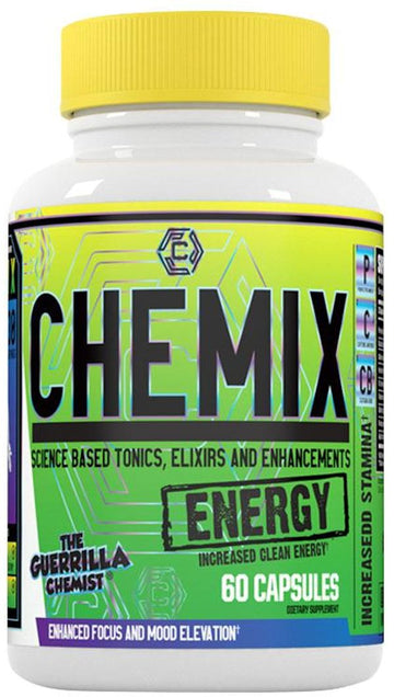 Chemix Energy All-Natural Stimulant 60 caps|Pre-Workout|Bodyandfitness.com