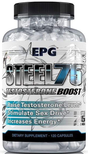 EPG Extreme Performance Group Steel 75 120 caps.|Test Booster|Bodyandfitness.com