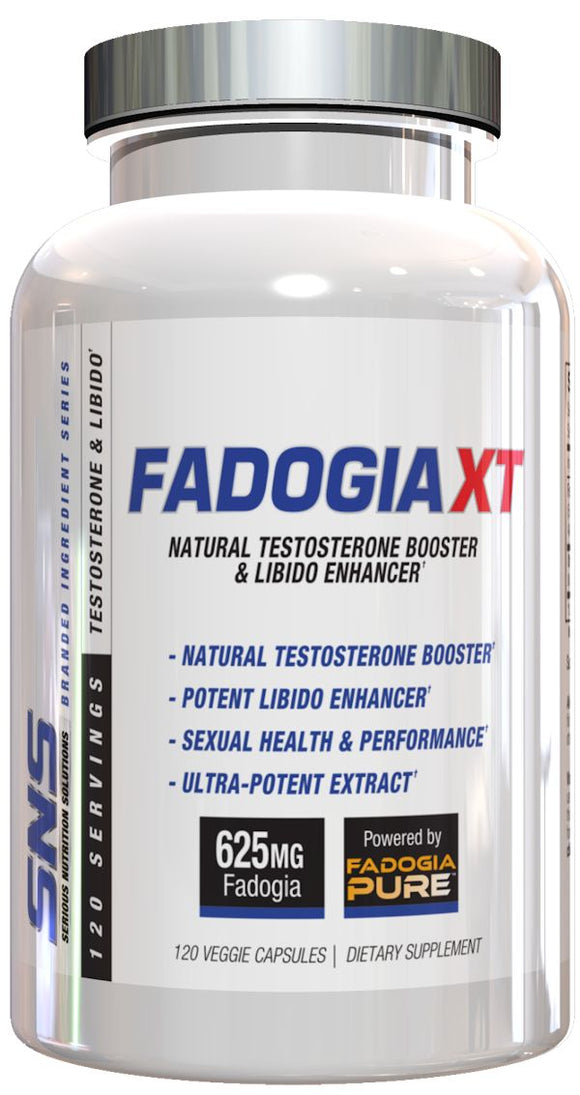 Serious Nutrition Solutions SNS Fadogia XT 120ct|Test Booster|Bodyandfitness.com