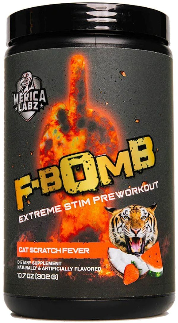 Merica Labz F-Bomb 20 serving|Pre Workout|Bodyandfitness.com