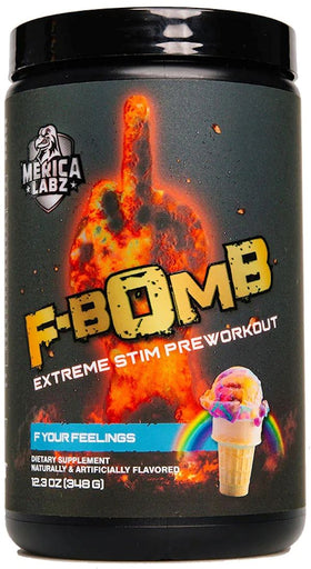Merica Labz F-Bomb 20 serving|Pre Workout|Bodyandfitness.com