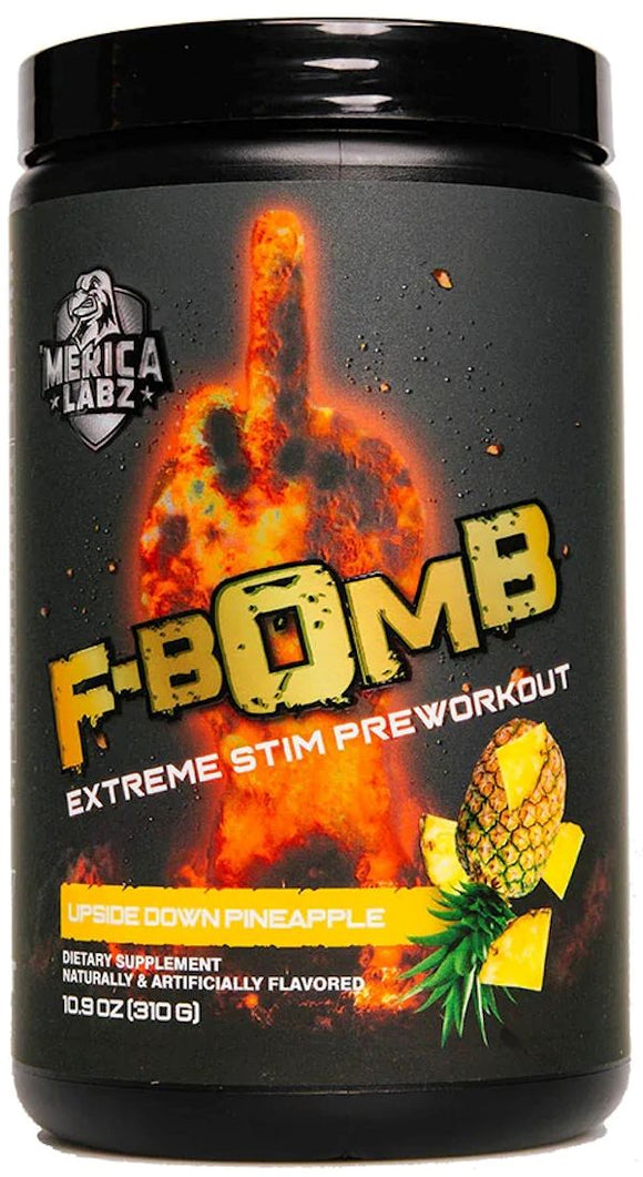 Merica Labz F-Bomb 20 serving|Pre Workout|Bodyandfitness.com