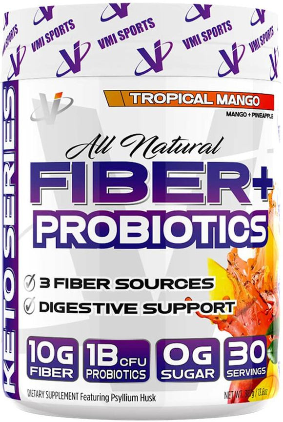 VMI Sports Fiber Plus Probiotic 30 servings||Bodyandfitness.com