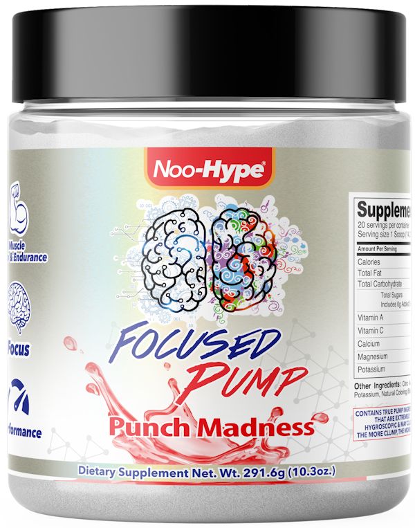 Noo-Hype Focused Pump Pre-Workout 2