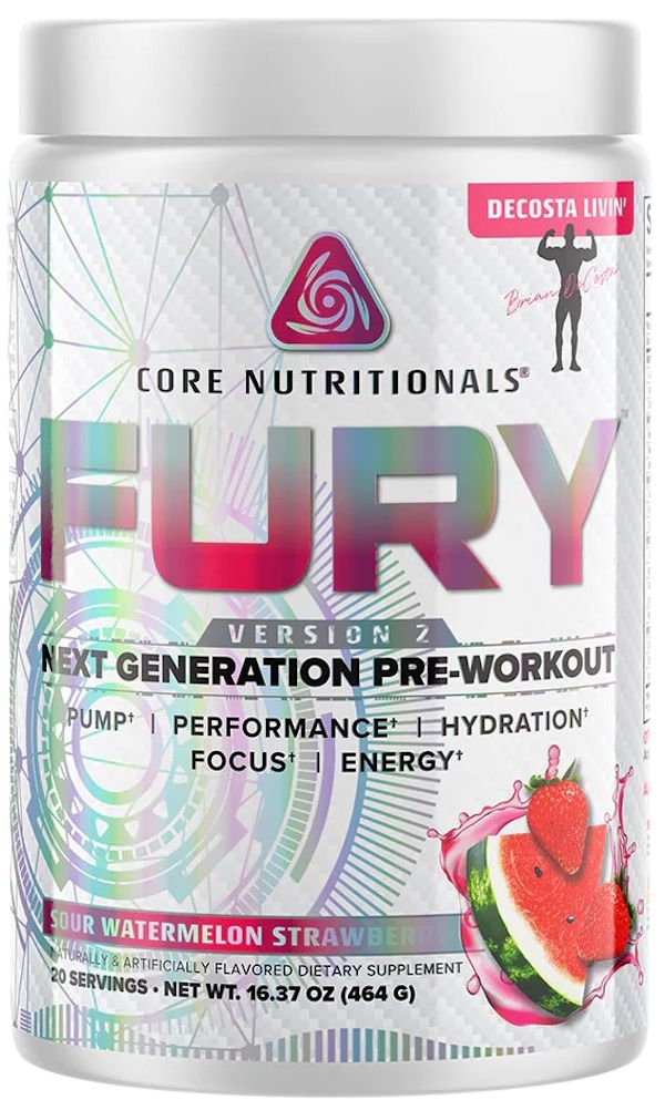 Core Nutritionals Fury Version 2 Pre-Workout