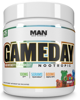 Man Sports Game Day Focus|Pre-Workout|Bodyandfitness.com