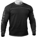 GASP Men's Thermal Longsleeves Black||Bodyandfitness.com