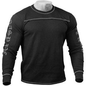 GASP Men's Thermal Longsleeves Black||Bodyandfitness.com