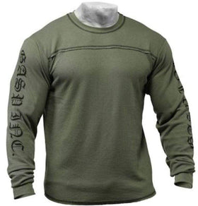 GASP Men's Thermal Longsleeves Wash Green|Men Clothing|Bodyandfitness.com