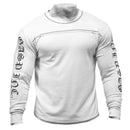 GASP Men's Thermal Longsleeves White||Bodyandfitness.com