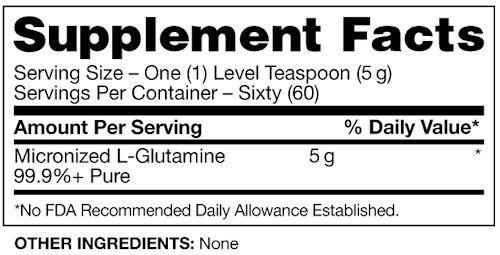 Gaspari Nutrition Glutamine 300gms 60 servings|Glutamine|Bodyandfitness.com