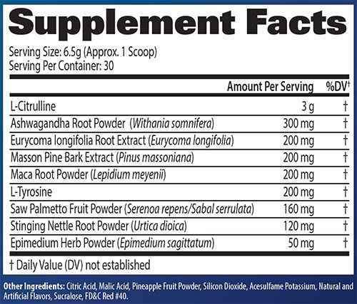 GAT Sport Libido Boost 30 servings|Test Booster|Bodyandfitness.com