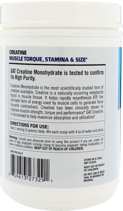 GAT Sport Creatine 300 gms|creatine|Bodyandfitness.com