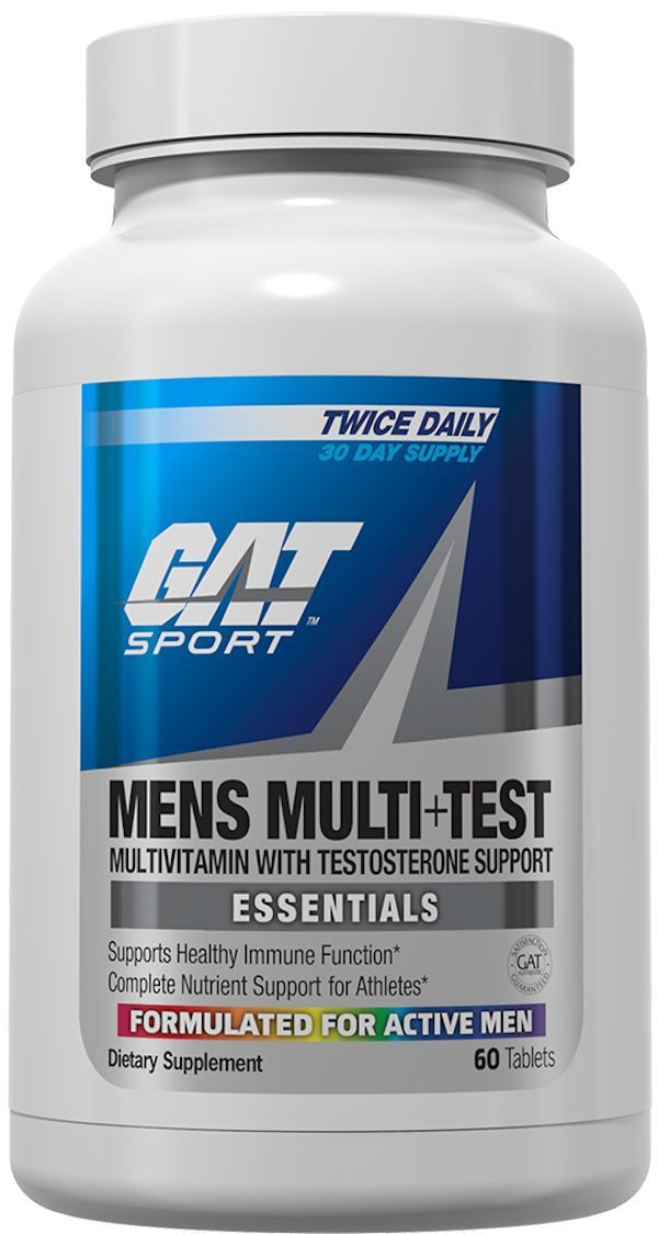 GAT Sport Mens Multi+Test 60 tab