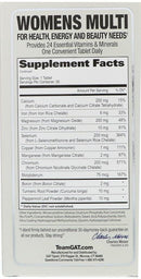 GAT Sport Women's Multi Vitamin 30 Tabs|Multi Vitamin|Bodyandfitness.com