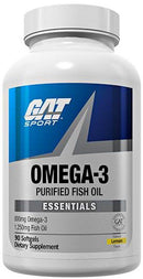 Gat Sport Omega-3 Lemon 90 Softgels|Omega 3|Bodyandfitness.com