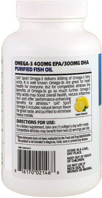 Gat Sport Omega-3 Lemon 90 Softgels