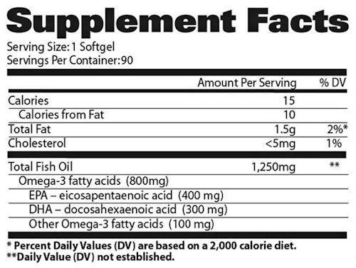 Gat Sport Omega-3 Lemon 90 Softgels|Omega 3|Bodyandfitness.com