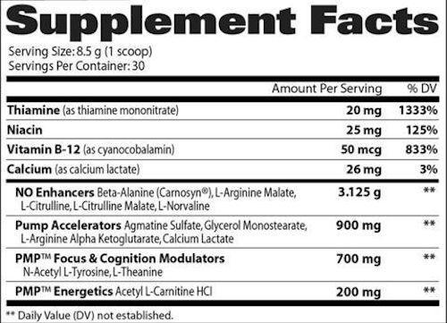 GAT Sport PMP Stim-Free 30 servings