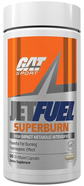GAT Sport JetFuel Superburn 120 caps