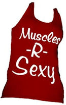 GenXlabs Women Cotton T-Back Tank Muscle-R-Sexy|Women's Clothing|Bodyandfitness.com