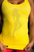 GenXLabs Accessories Clothing Yellow GenXLabs Women's Tank Top Rhinestones GenXLabs Muscles-R-Sexy 