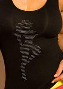 GenXLabs Muscles-R-Sexy Women's Tank Top Rhinestones|Women's Clothing|Bodyandfitness.com